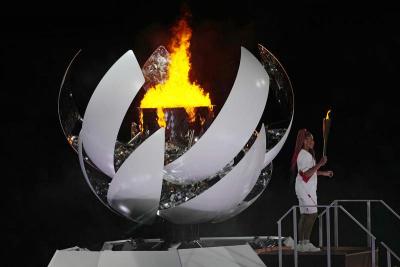 Η Ολυμπιακή φλόγα του Τόκιο είναι η πρώτη που τροφοδοτείται με υδρογόνο